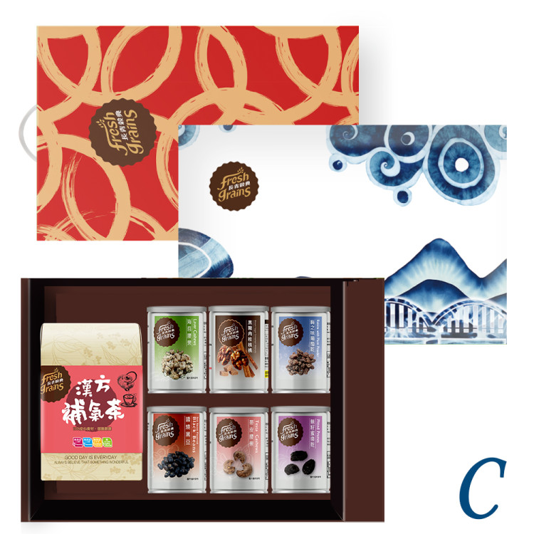 嵐苒/紅璽7入茶堅果禮盒 【C】