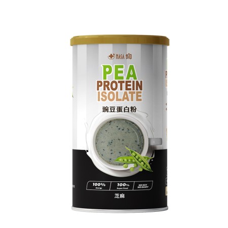 【NASA BIO】豌豆蛋白粉 芝麻 500g/罐