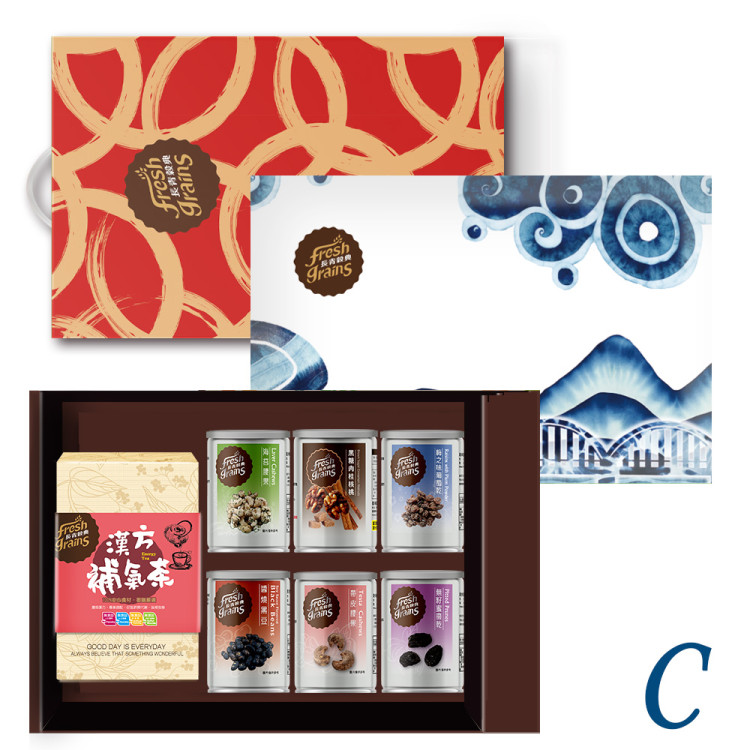 嵐苒/紅璽7入茶堅果禮盒 【C】