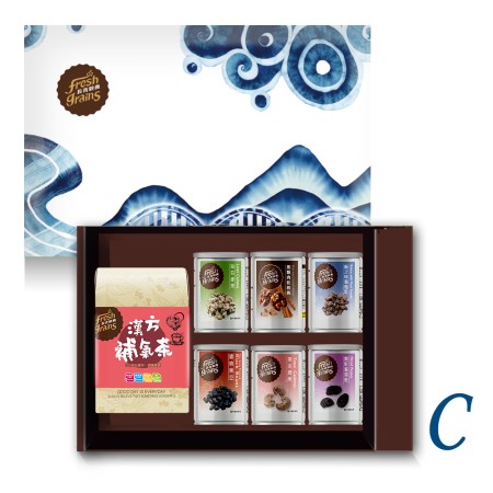 嵐苒7入茶堅果禮盒 C
