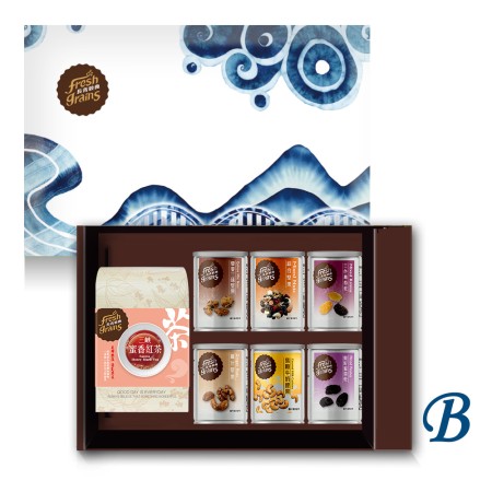 嵐苒7入茶堅果禮盒 B