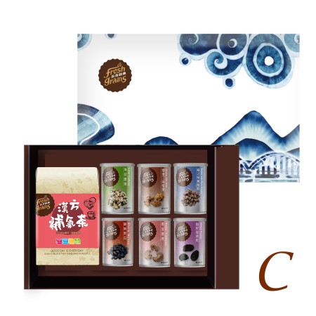 嵐苒7入茶堅果禮盒 C