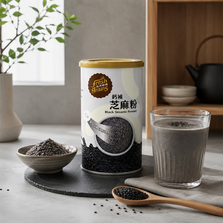 鈣補芝麻粉 450g/罐